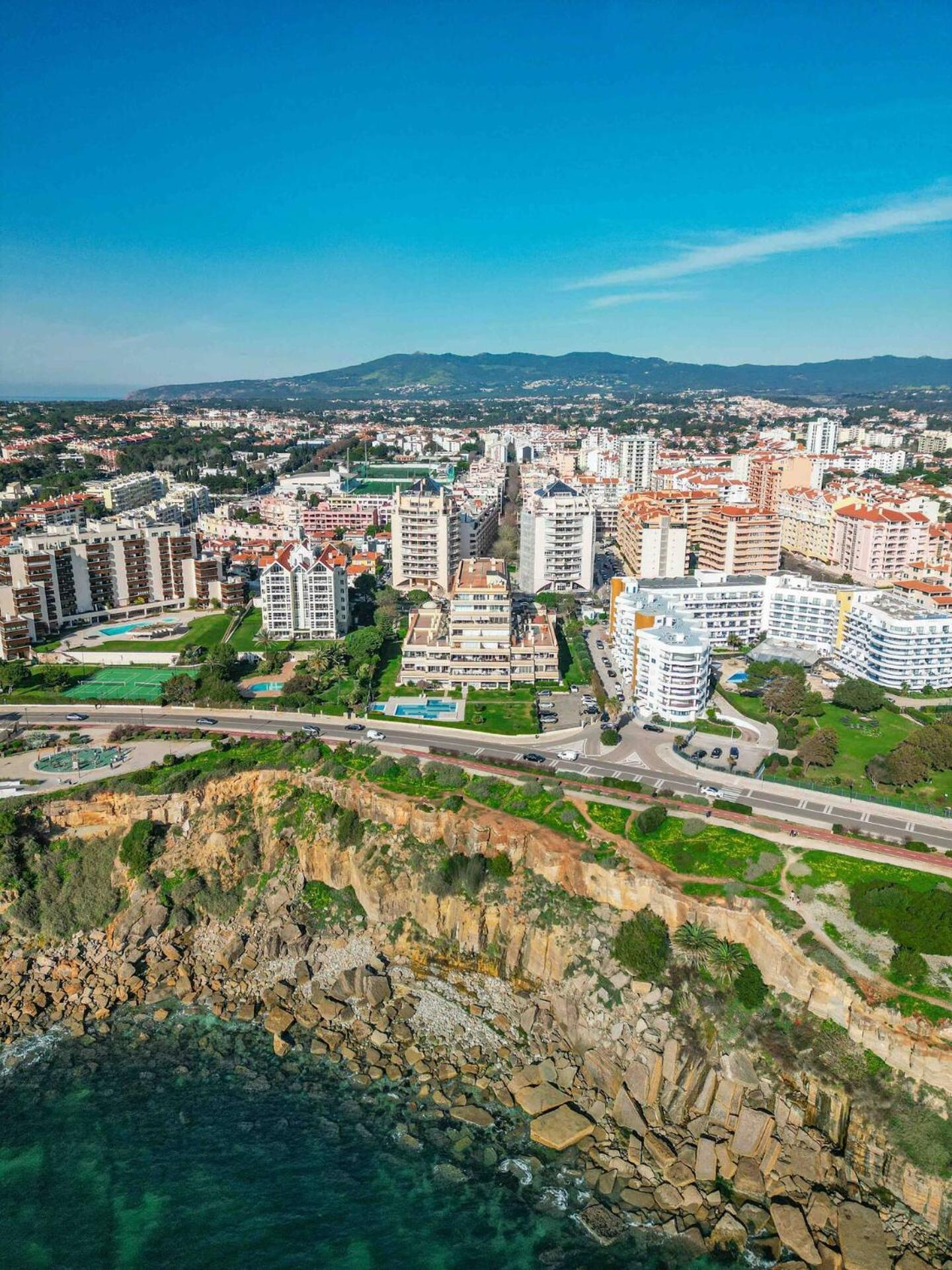 Sea View W Pool, Terrace & Parking Apartment Cascais Exterior photo